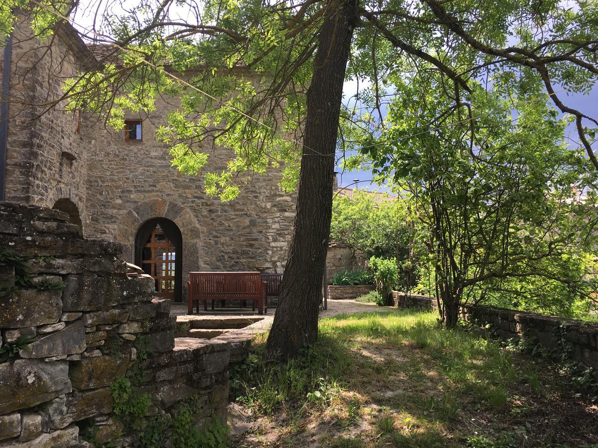 Pensjonat La Abadia Coscojuela de Sobrarbe Zewnętrze zdjęcie